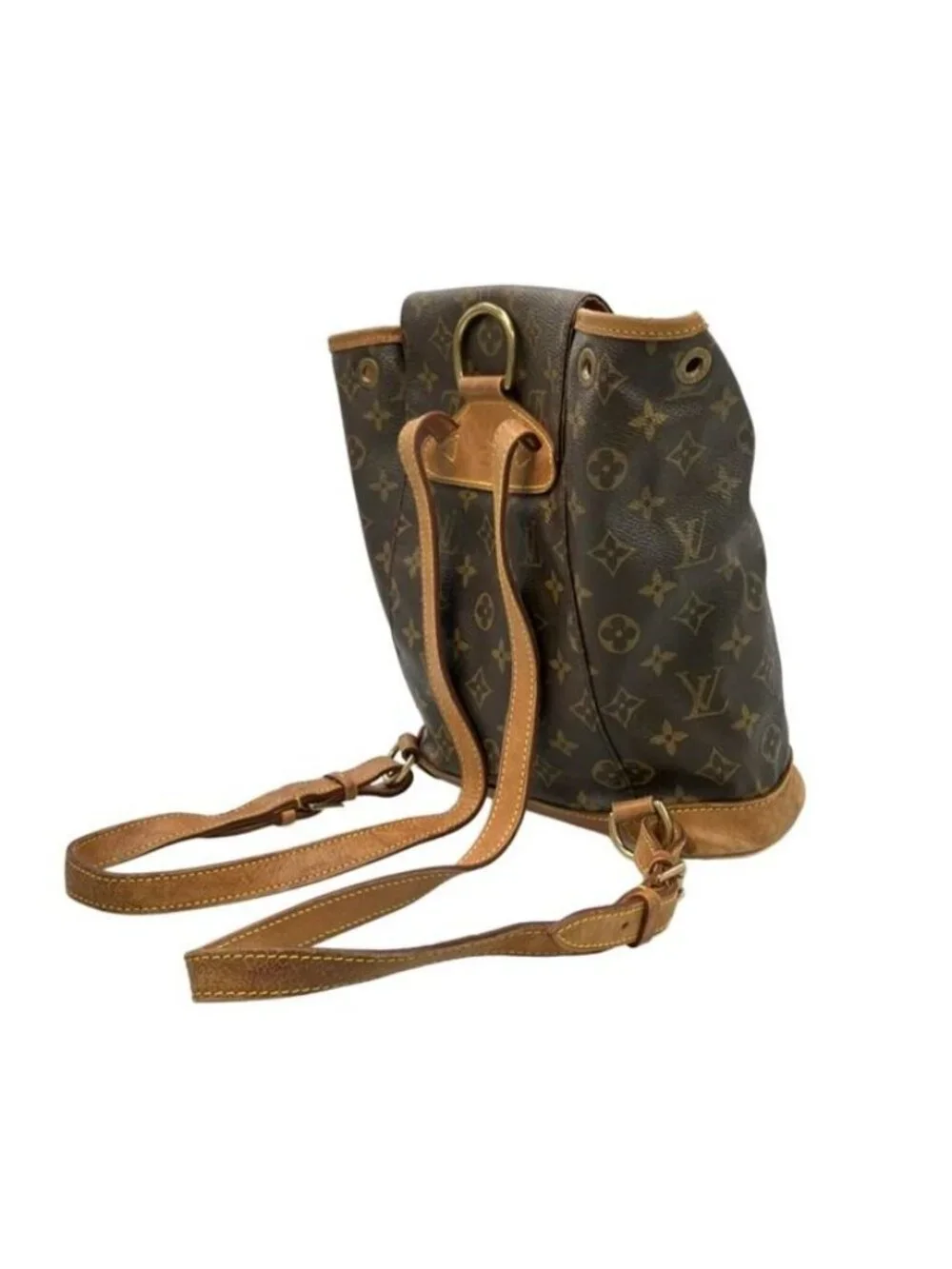 Louis Vuitton Backpack Canvas Montsouris MM Monogram - Picture 3 of 10